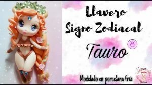 Muñeca Tauro en porcelana fría paso a paso