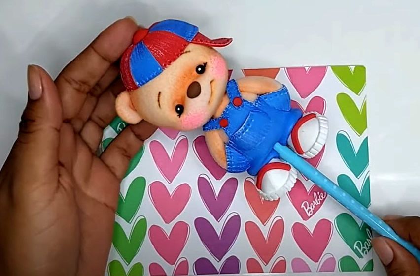 DIY Peluche Osito en Goma Eva