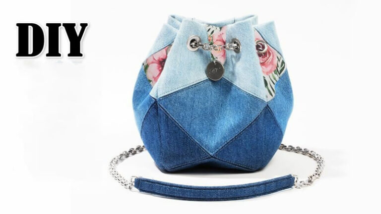 DIY Como hacer un Bolso jeans desde cero