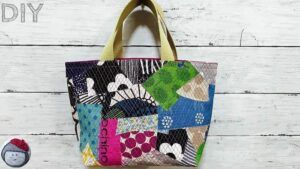 Bolsas hechas con restos de tela