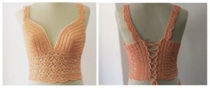 DIY Crop top crochet paso a paso