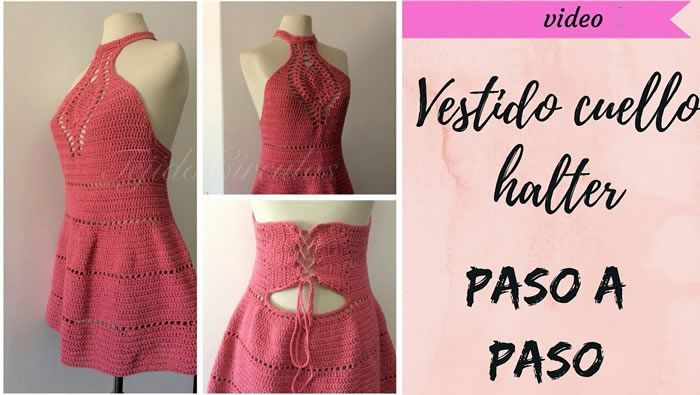 DIY Vestido crochet fácil para mujer - Patrones gratis