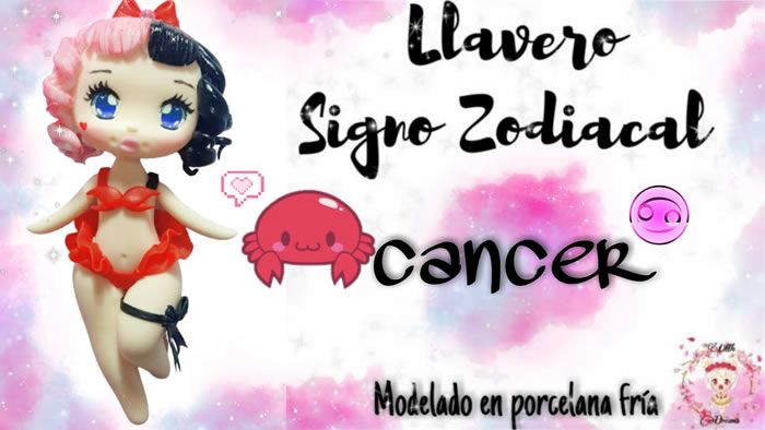 Muñeca Cáncer en porcelana fría