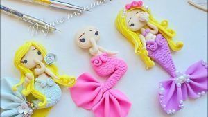 DIY Sirenas en porcelana fría paso a paso