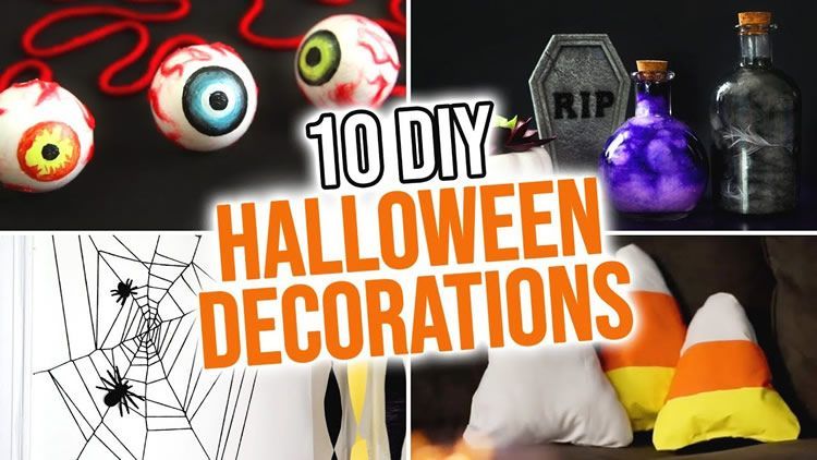 10 Ideas para Halloween de decoración DIY 
