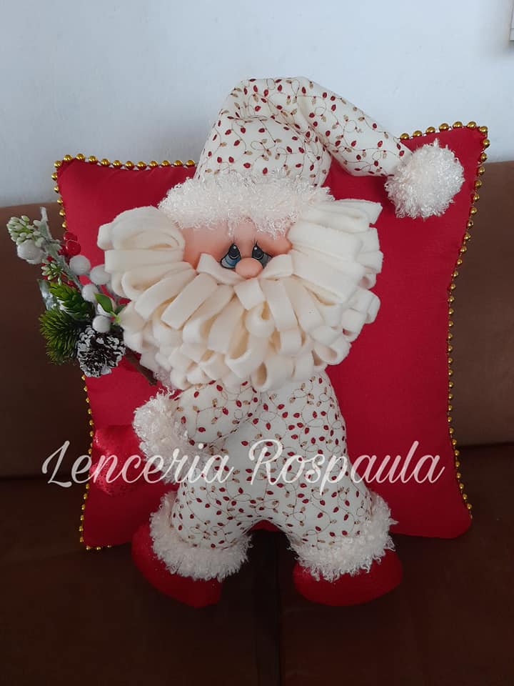 Cojín Navideño Papá Noel