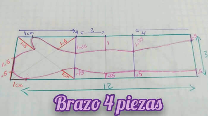 Brazos de la bruja