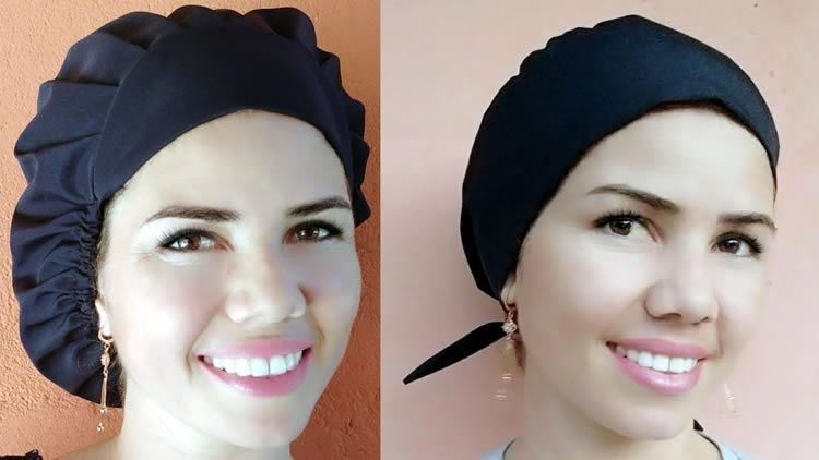 DIY Gorro quirúrgico en 2 modelos fácil
