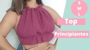 DIY Top crochet para principiantes paso a paso