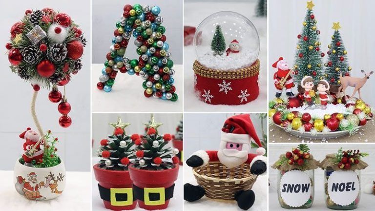 8 Decoraciones Navideñas DIY paso a paso