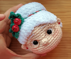 Esfera Navideña de Mamá Noel