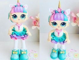 Fofucha LOL Unicornio DIY paso a paso y moldes