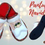 Pantuflas Navideñas de Santa Claus DIY