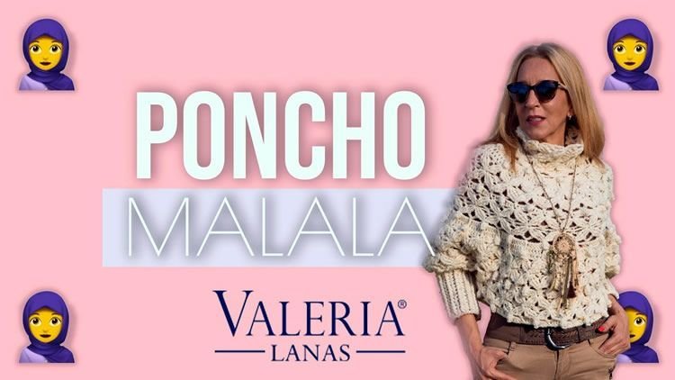 DIY Poncho con mangas tejido a crochet paso a paso