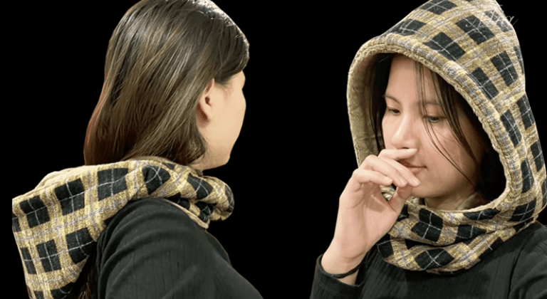 Bufanda con capucha DIY paso a paso