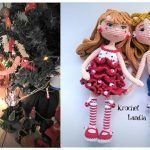Muñeca amigurumi Feliz Navidad Kris