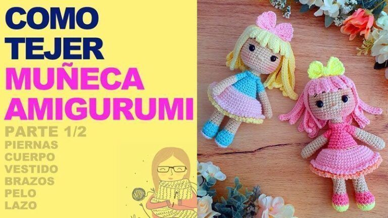 Aprende hacer muñecas amigurumi