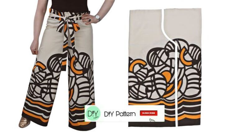 Pantalón Palazzo DIY