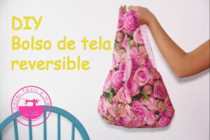 DIY Bolso de tela reversible