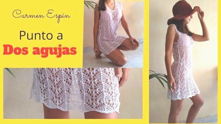 DIY Vestido para la playa a dos agujas