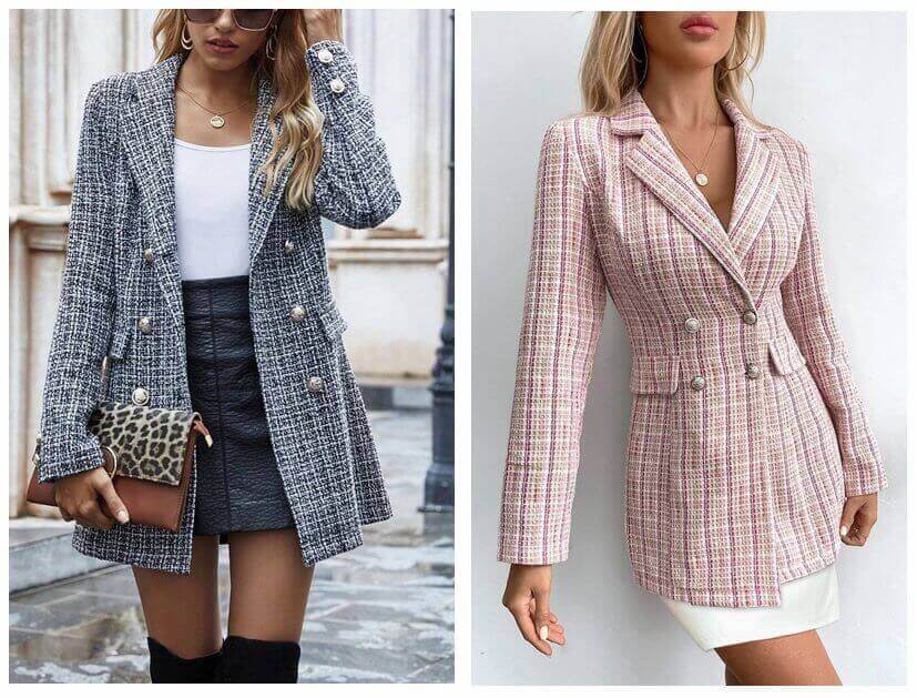 Chaqueta Blazer corte princesa