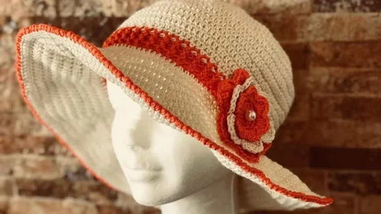 DIY Pamela de verano a crochet