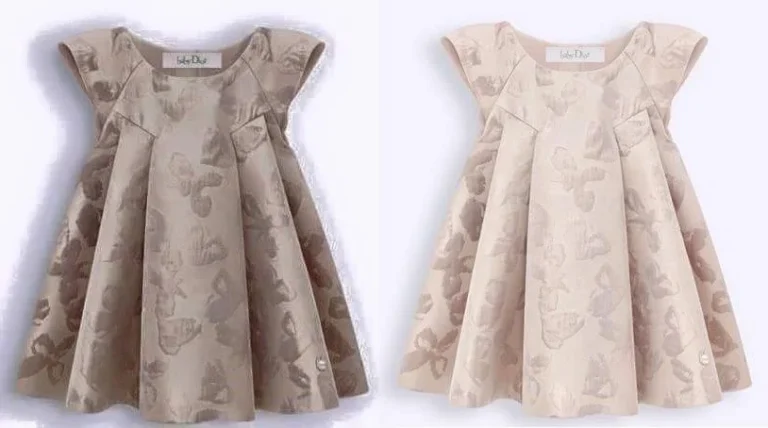 Vestido raglan y pliegues