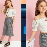 Blusa blanca para niña