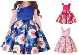 Vestido solo un hombro y falda plisada
