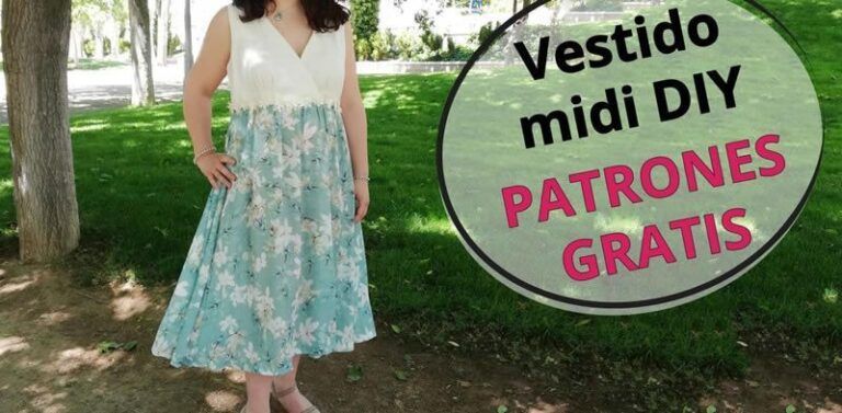 DIY Vestido midi