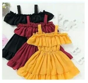 Vestido con volantes