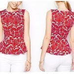 Patrón Blusa peplum