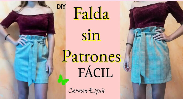 Falda sin patrón