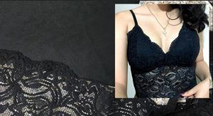 DIY Bralette top de encaje + patrones
