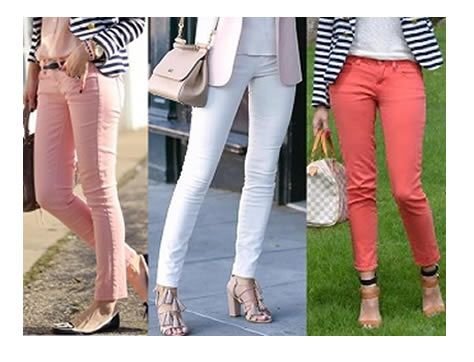 Pantalones pitillo con bolsillo
