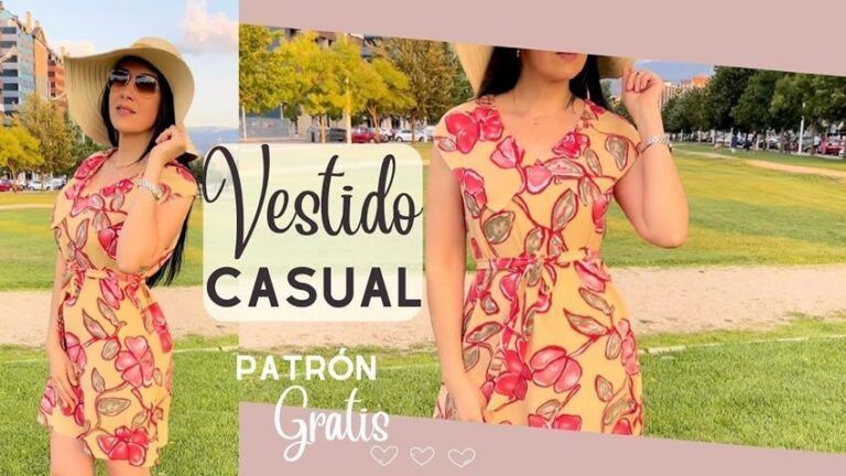 DIY Vestido casual con patrones