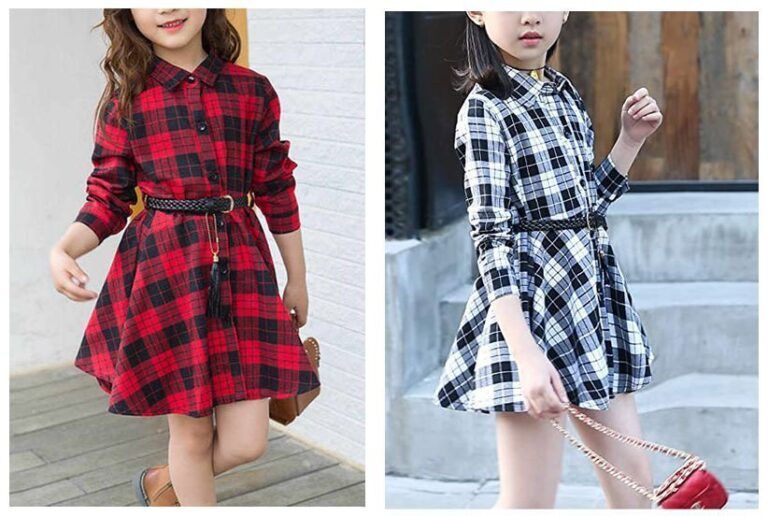 Vestido camisero infantil