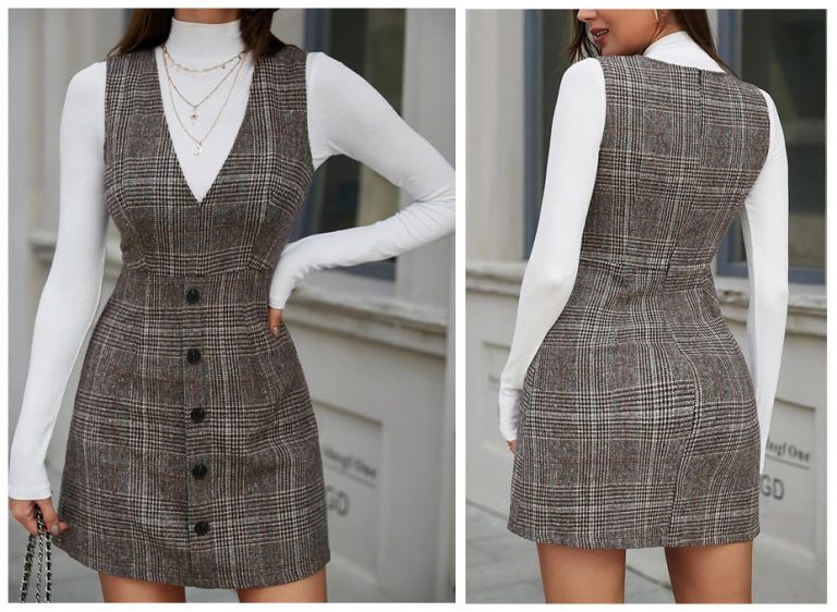 Vestido chaleco chemise