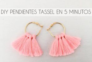 diy pendientes tassel