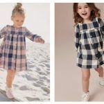 Vestido chemise infantil