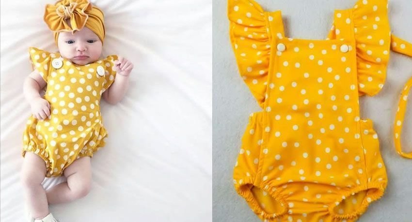 DIY Enterizo peto de bebé paso a paso