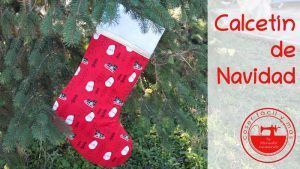 Calcetín o bota de Navidad fácil