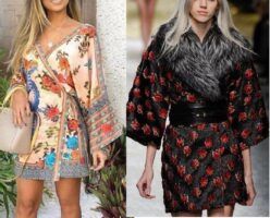 vestido chaqueta kimono