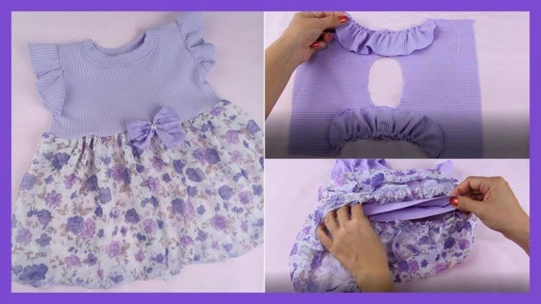 Vestido para Bebé DIY