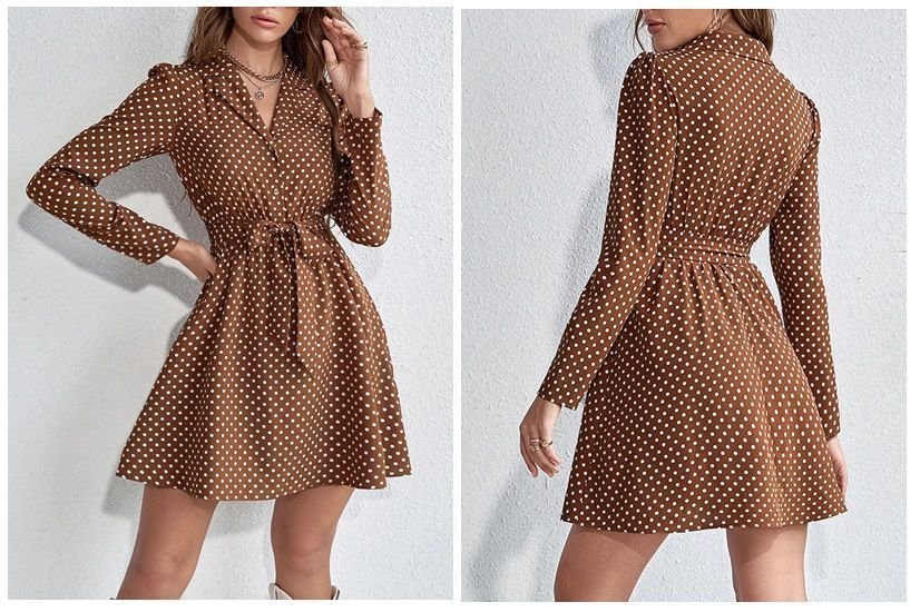 Vestido casual elegante