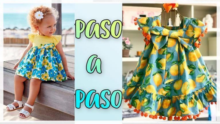 DIY Vestido para niña paso a paso