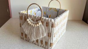 DIY Cesta almacenaje