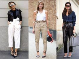 Pantalón Paper bag DIY