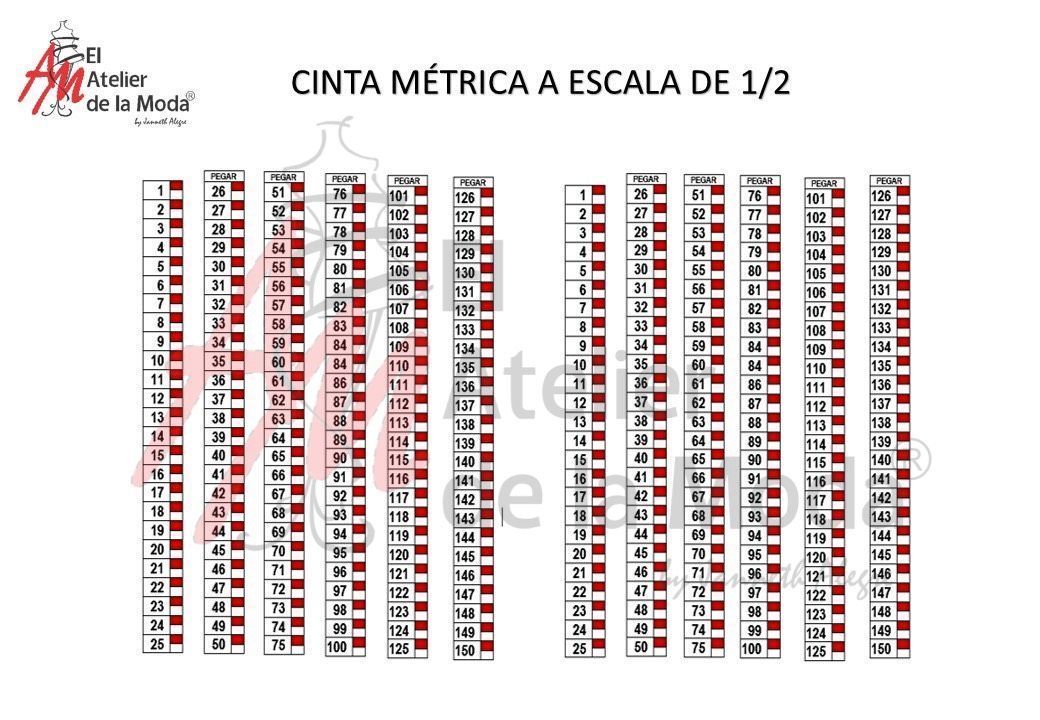 DIY Cinta métrica a escala