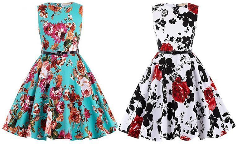 Vestido vintage para niña